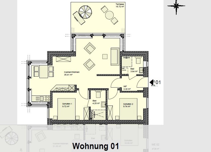 Ferienwohnung Norderloog 1