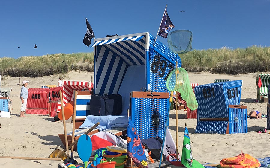 lange Sandstrand von Langeoog